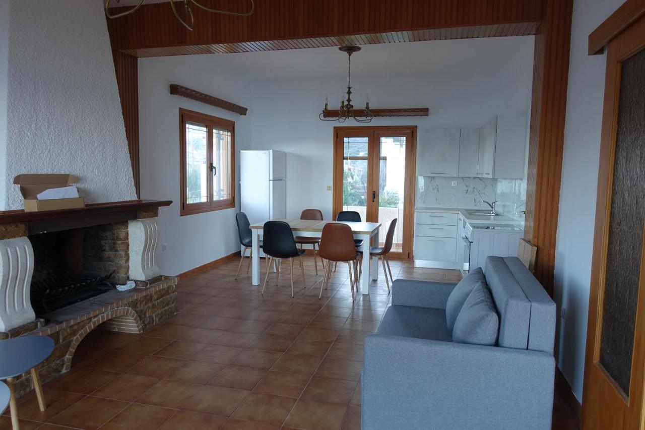Villa In Kalloni Direkt Am Meer, Tolle Aussicht Buitenkant foto