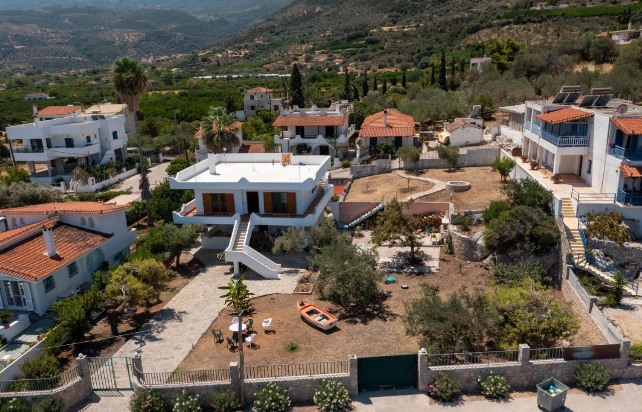Villa In Kalloni Direkt Am Meer, Tolle Aussicht Buitenkant foto