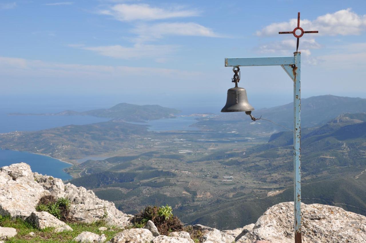 Villa In Kalloni Direkt Am Meer, Tolle Aussicht Buitenkant foto