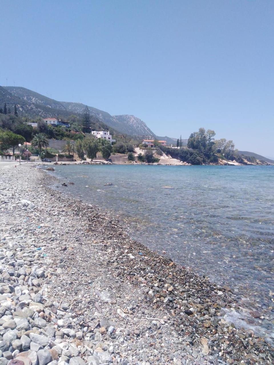 Villa In Kalloni Direkt Am Meer, Tolle Aussicht Buitenkant foto